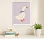 Minted® Duck With Ribbon Framed Wall Art by Cass Loh