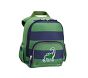 Fairfax Green/Navy Rugby Stripe Backpacks