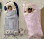 Striped Shaggy Head Critter Sleeping Bags