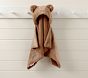 Teddy Bear Faux Fur Baby Hooded Towel