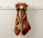 Highland Cow Faux Fur Baby Hooded Towel