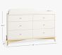 Sydney 6-Drawer Dresser &amp; Topper Set (56w x 19d")