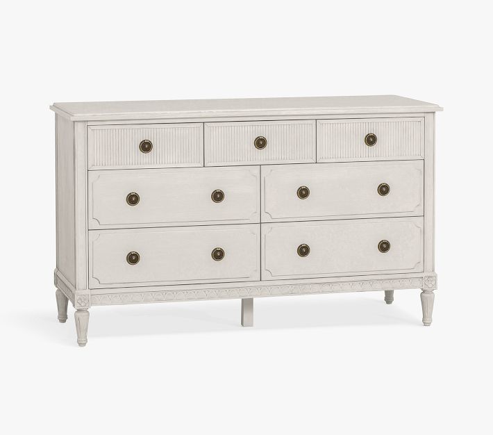 Clara 7-Drawer Dresser, 56" Wide | Pottery Barn Kids