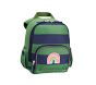 Fairfax Green/Navy Rugby Stripe Backpacks