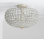 Serena Beaded Flush Mount (16")