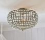 Serena Beaded Flush Mount (16")