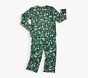 Holiday Dogs Bamboo Viscose Adult Relaxed Fit Crew Pajama Set