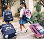 Mackenzie Navy Trim Solid Spinner Luggage