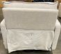 Open Box: Paxton Pillow Swivel Glider Power Recliner - Brushed Chenille Dove