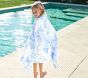 LoveShackFancy Damask Kid Beach Hooded Towel UPF 50+