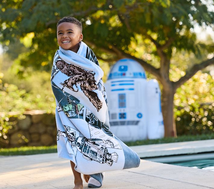 Star Wars™ Kid Beach Towel UPF 50+ | Pottery Barn Kids