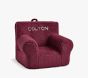 Open Box: Kids Anywhere Chair® Slipcover Only - Maroon Cozy Sherpa