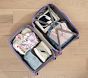 Mackenzie Lavender Glitter Hard-Sided Luggage