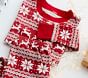 Adult Classic Fair Isle Organic Cotton Pajama Set
