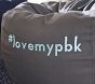 Anywhere Beanbag™, Charcoal Twill