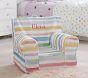 Kids Anywhere Chair®,  Kayla Rainbow Stripe Slipcover Only