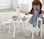 Doll Flower Table & Chairs