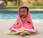 Watermelon Shaped Baby Beach Hooded Towel UPF 50+