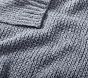 Feather Waffle Baby Blanket