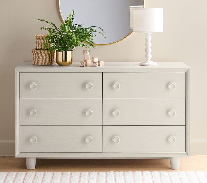 Vivienne 6-Drawer Dresser & Topper Set | Pottery Barn Kids