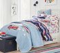 Wyatt Firetruck Organic Duvet Cover &amp; Shams