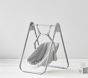 Gray Stars Doll Swing Set