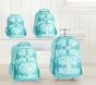 Mackenzie Aqua Multi Heart Glow-in-the-Dark Backpacks