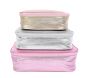 Mackenzie Gold/Silver/Pink Packing Cubes, Set of 3