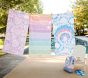 Heart Tie-Dye Kid Beach Towel UPF 50+