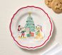 Disney Mickey Mouse and Friends Christmas Plate