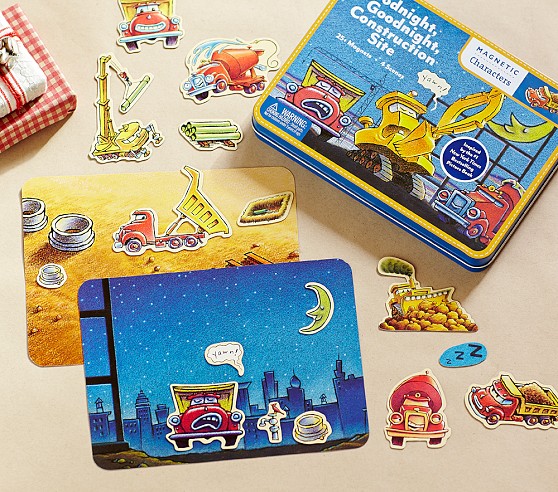 Goodnight Goodnight Construction Site Magnetic Scene Set