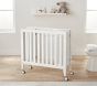 Camden Foldable Mini Crib With Mini Mattress