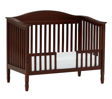 Madison Crib Guardrail Conversion Kit, Sun Valley Espresso, In-home