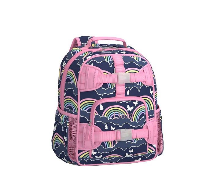 Navy Rainbow, Mini Mackenzie Backpack