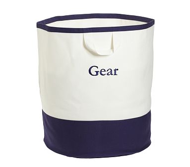 Solid Large Floor Tote