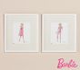 Barbie™  Framed Artwork, Pink Dress Barbie™