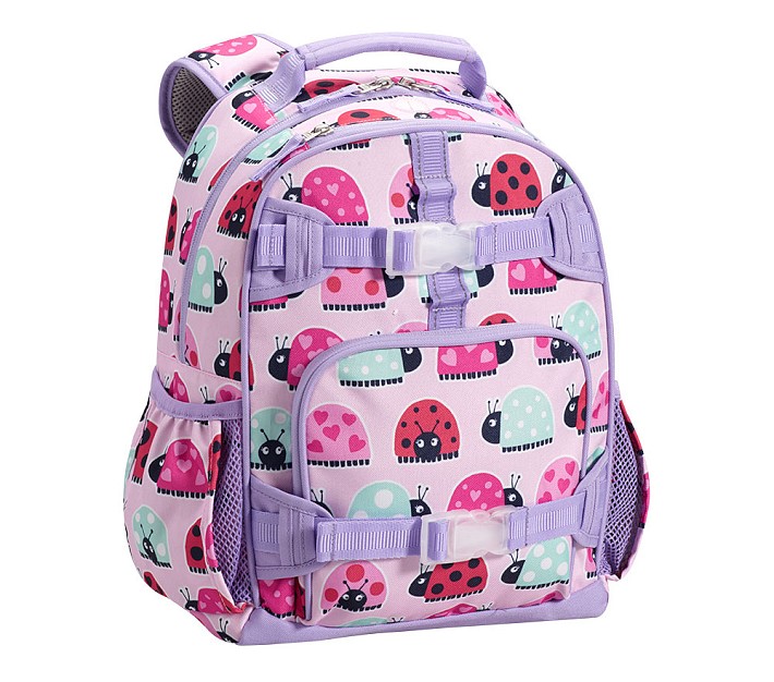 Pink/Lavender Ladybug, Small Mackenzie Backpack