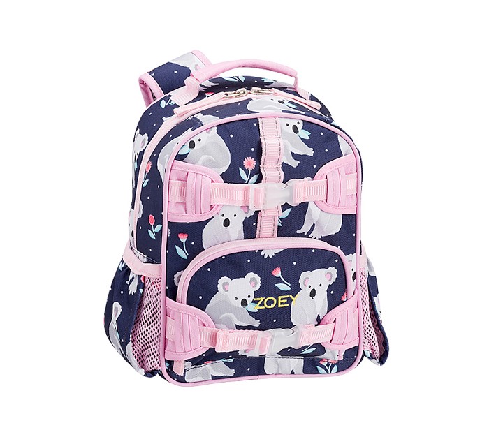 Pink Navy Koalas, Mini Mackenzie Backpack