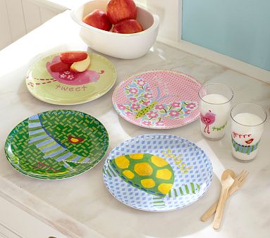 Spring Butterfly Plate
