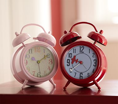 Red Airplane Clock