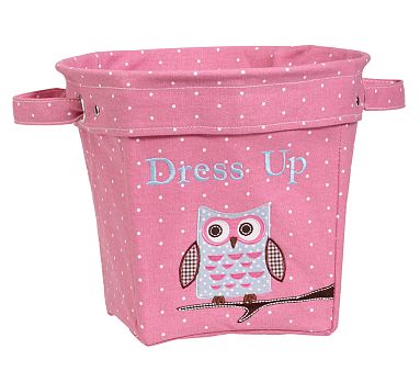 Medium Magenta Owl Appliqué Tote