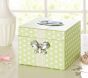 Green Jeweled Sadie Jewelry Box