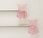 Crystal Owl Finial & Hardware Set