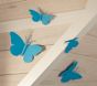 Turquoise Tin Butterflies