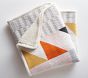 west elm x pbk Knit Cotton Divided Squares Baby Blanket