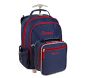 Fairfax Lunch Bag (sold separately) piggybacks onto the backpack&rsquo;s exterior metal loops.