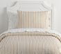 The Emily &amp; Meritt Shine On Metallic Stripe Duvet Cover & Shams