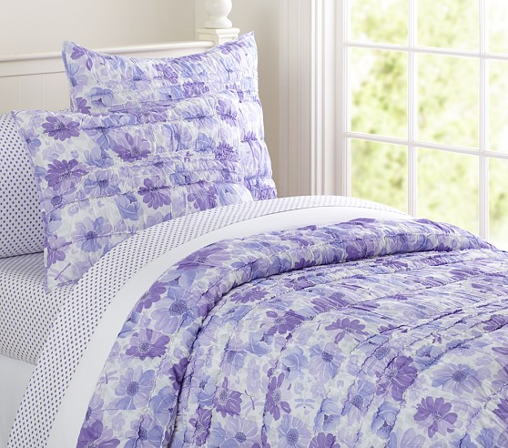 Lillian Floral Quilt & Shams