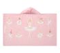 Ballerina Kid Beach Hooded Towel UPF 50+