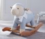 Monkey Linen And Velvet Plush Rocker